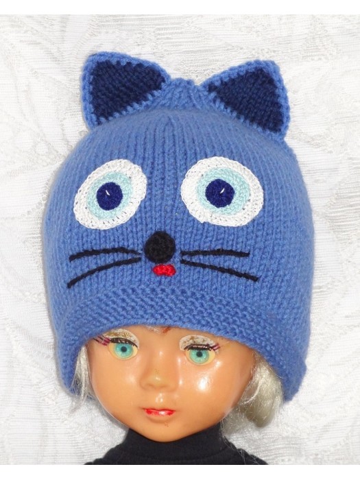 Kepurė Mėlynas kačiukas